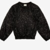 Dabia Loose Sequin Top
