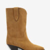 Dahope Suede Calfskin Leather Cowboy Boots