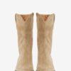 Dahope Suede Calfskin Leather Cowboy Boots