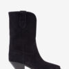 Dahope Suede Leather Cowboy Boots