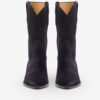 Dahope Suede Leather Cowboy Boots