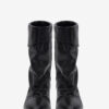 Dalby Draped Leather Boots