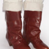 Dalby Draped Leather Boots