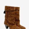 Dalby Draped Suede Leather Boots