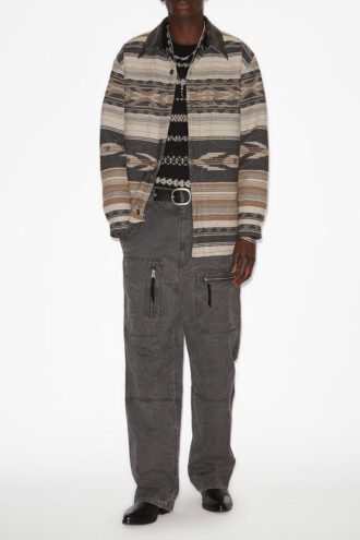 Dalton Patterned Wool Blend Jacket