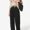 Dalyane Frilly Printed Cotton Voile Top