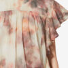 Dalyane Frilly Printed Cotton Voile Top