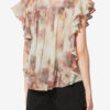 Dalyane Frilly Printed Cotton Voile Top