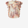 Dalyane Frilly Printed Cotton Voile Top