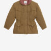 Damone Two-Toned Cotton Coat