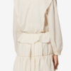 Damya Frilly Cotton and Linen Gauze Dress