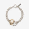 Dancing Ring Man Chain and Ring Bracelet