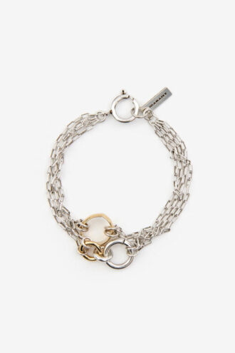 Dancing Ring Man Chain and Ring Bracelet