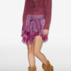Danisia Suede Leather Shirt