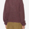 Danita Zip-Up Collar Knit Sweater