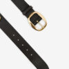 Dara Leather and Metal Belt