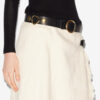 Dara Leather and Metal Belt