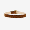 Dara Suede Calfskin Leather Belt