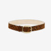Darah Suede Calfskin Leather Belt
