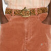 Darah Suede Calfskin Leather Belt