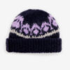 Darana Patterned Mohair Wool Beanie