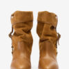 Darner Buckle Suede Leather Boots