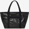 Darwen Shoulder Tote Bag in Coated Cotton