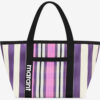 Darwen Striped Shoulder Tote Bag