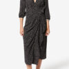 Daylia Flowing Origami Print Dress