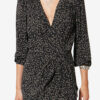 Daylia Flowing Origami Print Dress