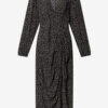 Daylia Flowing Origami Print Dress
