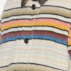 Dayvi Striped Wool Overshirt Coat