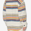 Dayvi Striped Wool Overshirt Coat