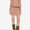 Denise Short Draped Jersey Dress