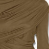 Denise Short Draped Jersey Dress