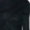 Denise Short Draped Jersey Dress
