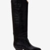 Denvee Calfskin Leather Cowboy Boots