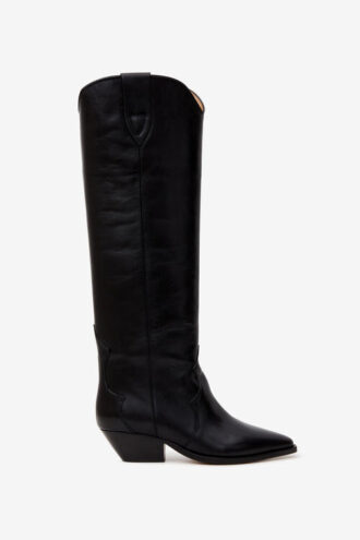 Denvee Calfskin Leather Cowboy Boots