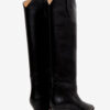 Denvee Calfskin Leather Cowboy Boots