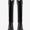 Denvee Calfskin Leather Cowboy Boots