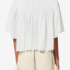 Destiny Smocked Cotton Voile Top