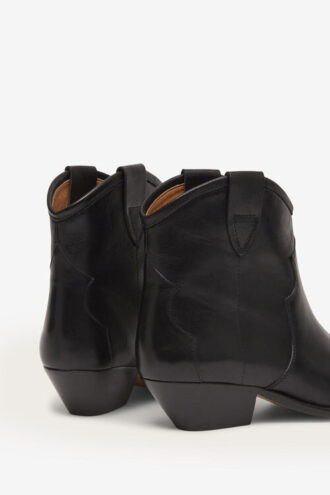 Dewina Calfskin Leather Cowboy Boots