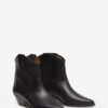 Dewina Calfskin Leather Cowboy Boots