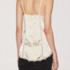 Diandra Satin and Lace Top