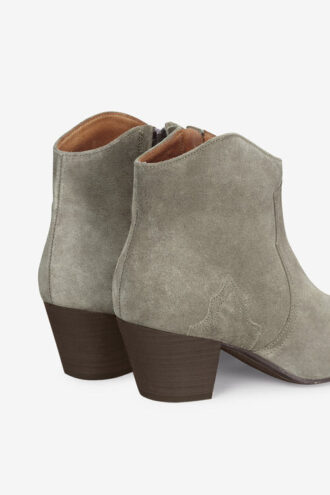 Dicker Suede Calfskin Leather Boots