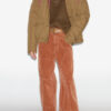 Dilwen Plain-Colored Cotton Jacket
