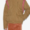 Dilwen Plain-Colored Cotton Jacket