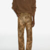 Dinan Zip-Up Collar Knit Sweater