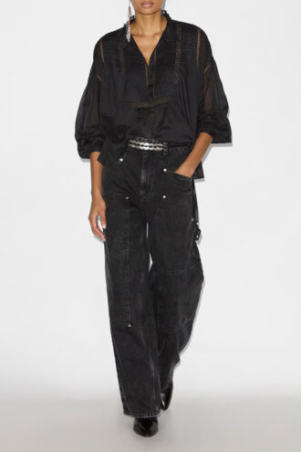 Disia Cotton Voile Blouse