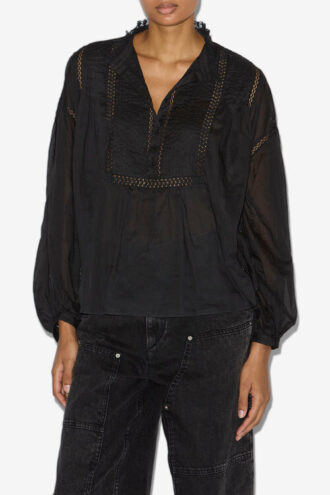Disia Cotton Voile Blouse